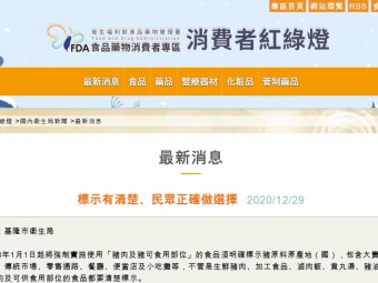 標示有清楚、民眾正確做選擇